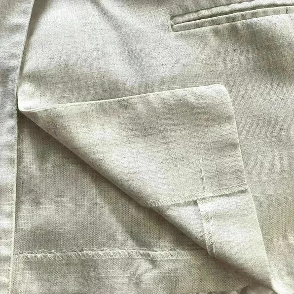 Vintage Sag Harbor Linen Blazer & Pants 18 - Picture 6 of 7